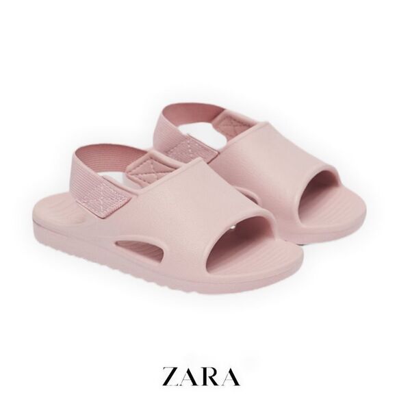 ZARA Kids | Pink | STRAP SANDALS - Picture 1 of 8